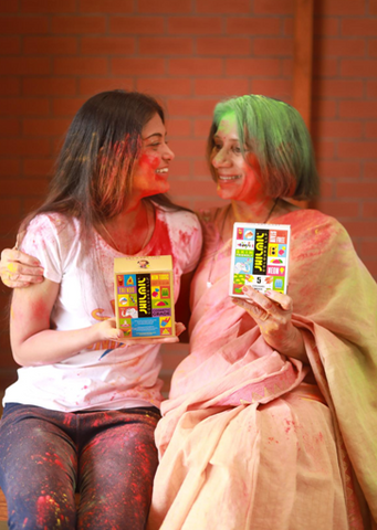 Celebrate holi with Jhilmil Organic Colours