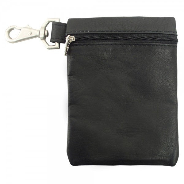 Leather Golf Valuables Pouch | Calvin Mitchell Co.