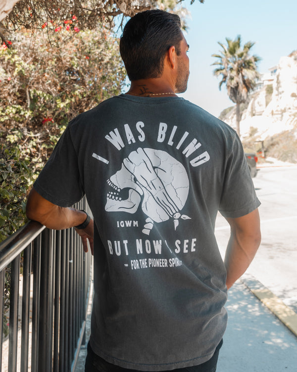 Wings Like Eagles Bleach Wash Tee