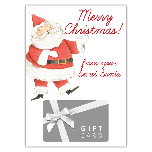 Secret Santa Gift Card Holder - Brown Paper Studios