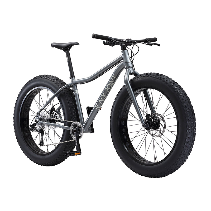 black fat tire bike