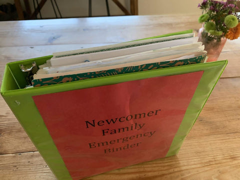 Create your own emergency binder