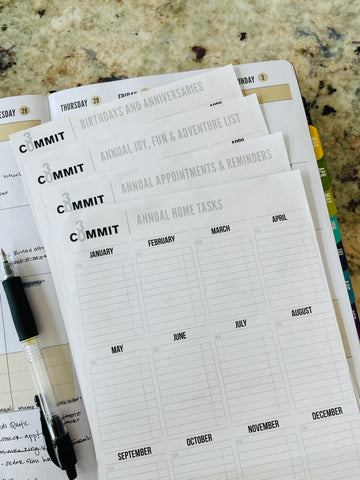 planner printables for every day tasks