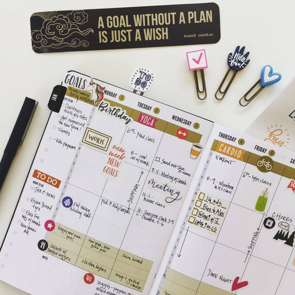 How to Set up Your 2024 Planner & Get the Most Out of Your Year! Commit30