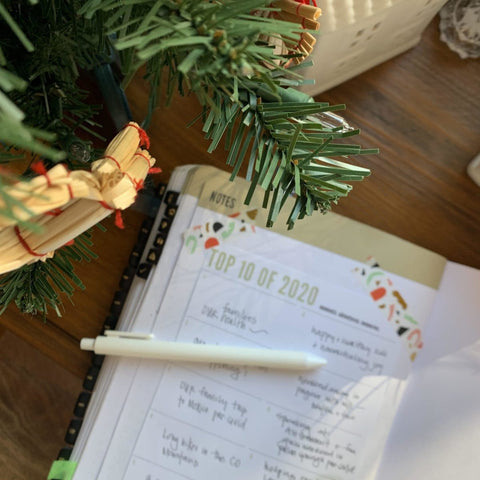 End of year planner review