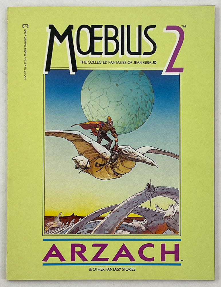 Moebius Oeuvres: Arzach & Le Garage Hermétique – Stuart Ng Books