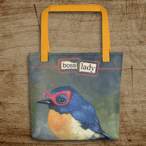 Boss Lady Limited Edition 5x7 Canvas – Escape Adulthood Lemonade Stand