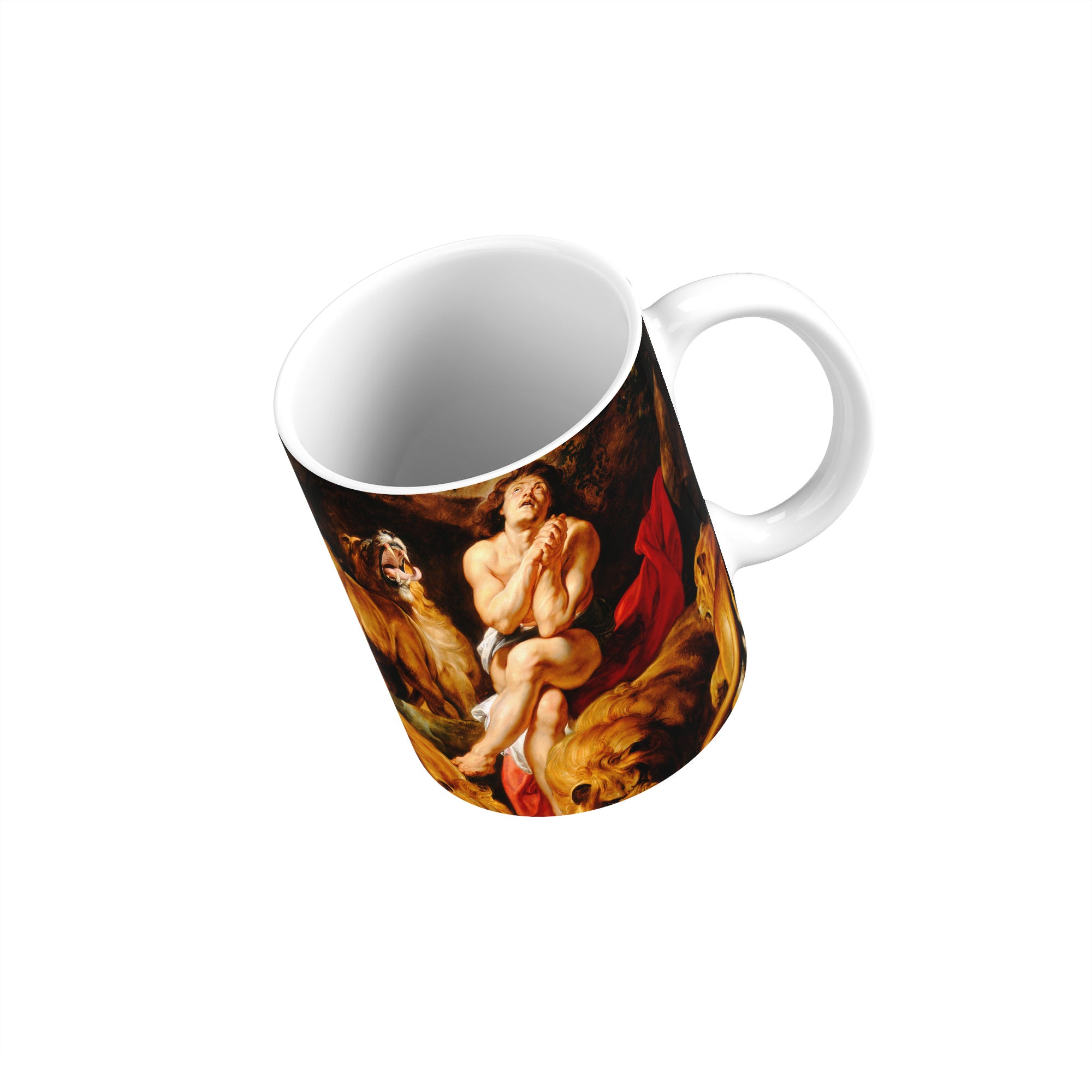 Taza Daniel en el foso de los leones - Pedro Pablo Rubens – Kolímprint