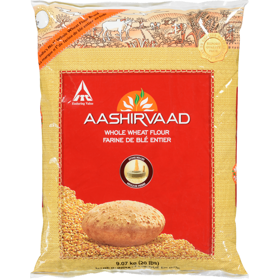 Aashirwaad - Flour - Whole Wheat - A2Z Cash N Carry product image