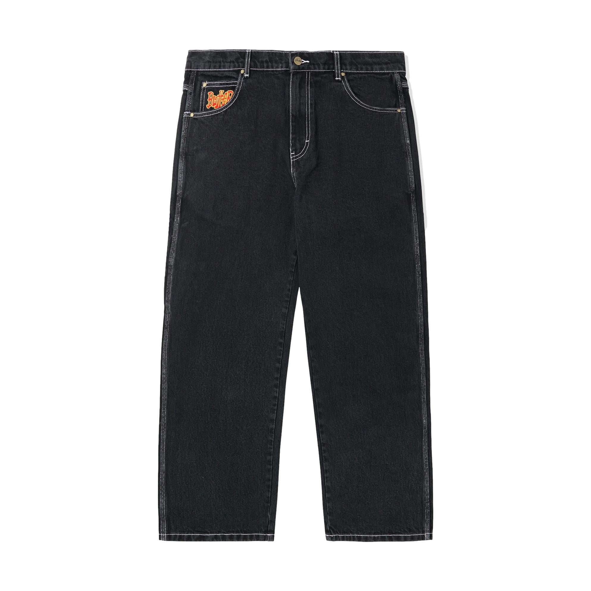 Krooked Eyes Denim Twill Pants - Black – CCS