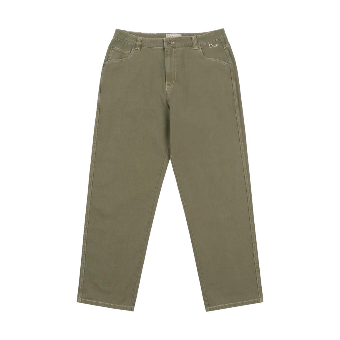 Dime Baggy Corduroy Pants Brown - Venue Skateboards