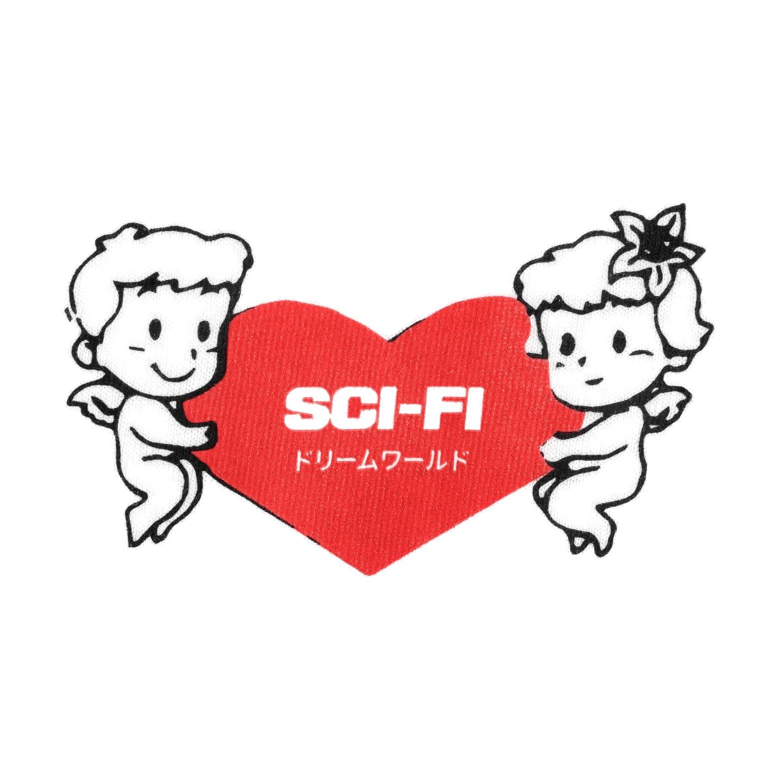 Sci-Fi Fantasy Love Tee White