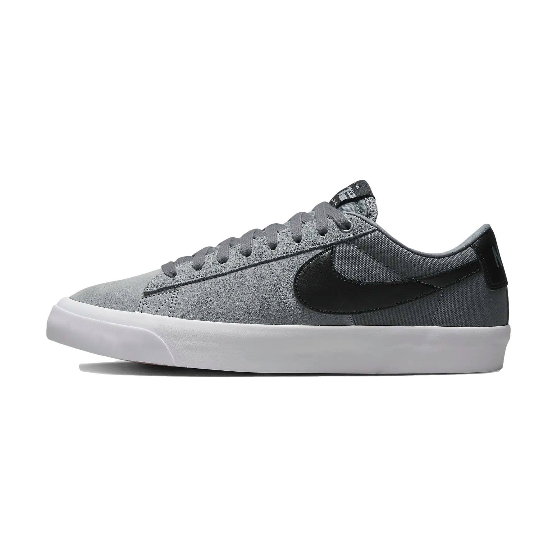 Nike Blazer GT Cool Grey/Black-Cool Grey-White - Skateboards