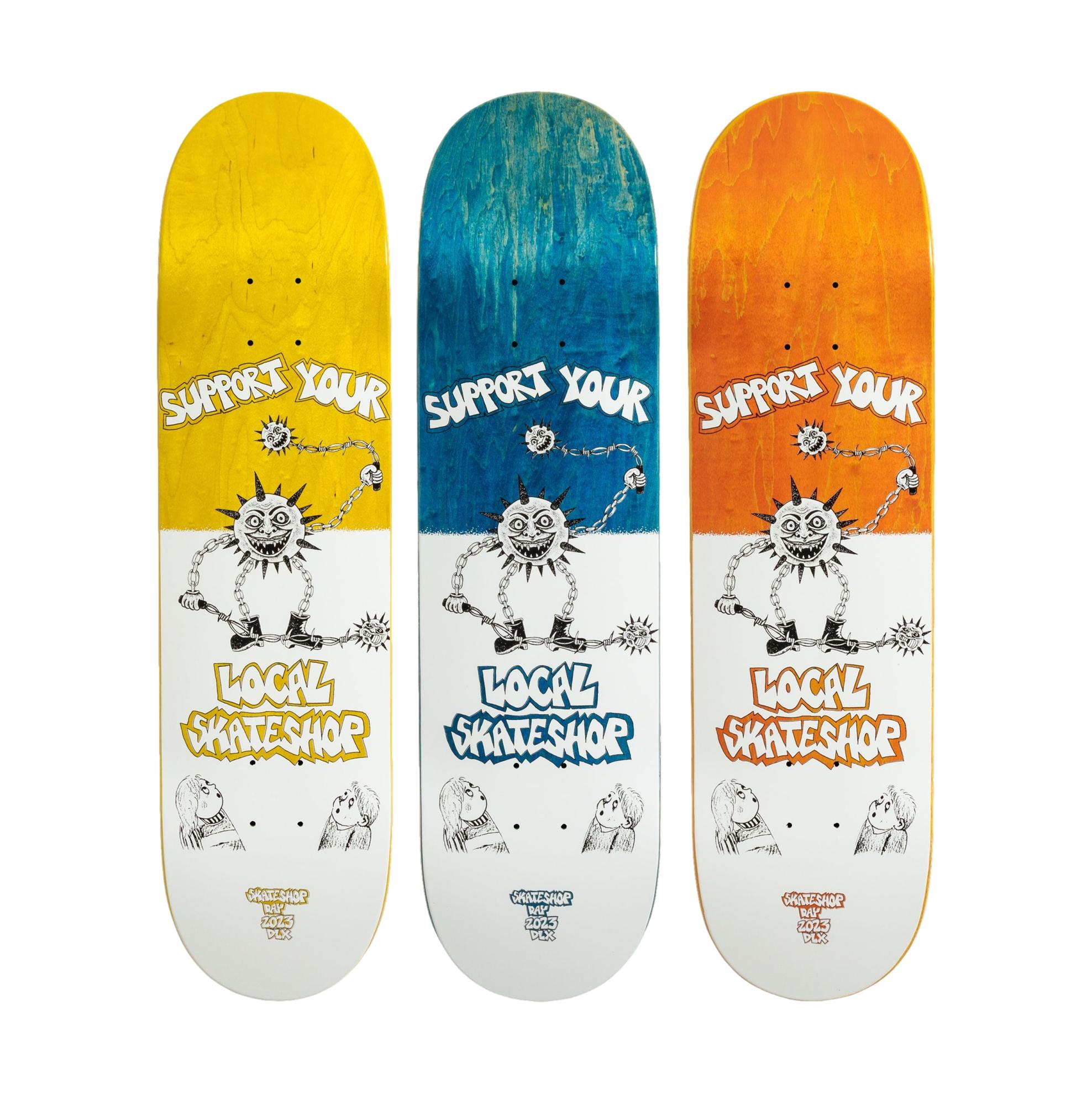 pastel Dhr Geloofsbelijdenis Deluxe Support Your Skate Shop Deck 8.25 - Venue Skateboards