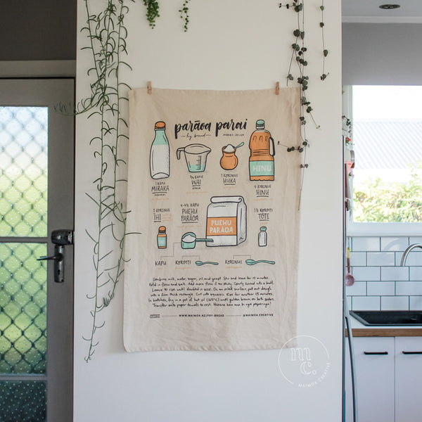 Maimoa Creative Screen Printed Tea Towels