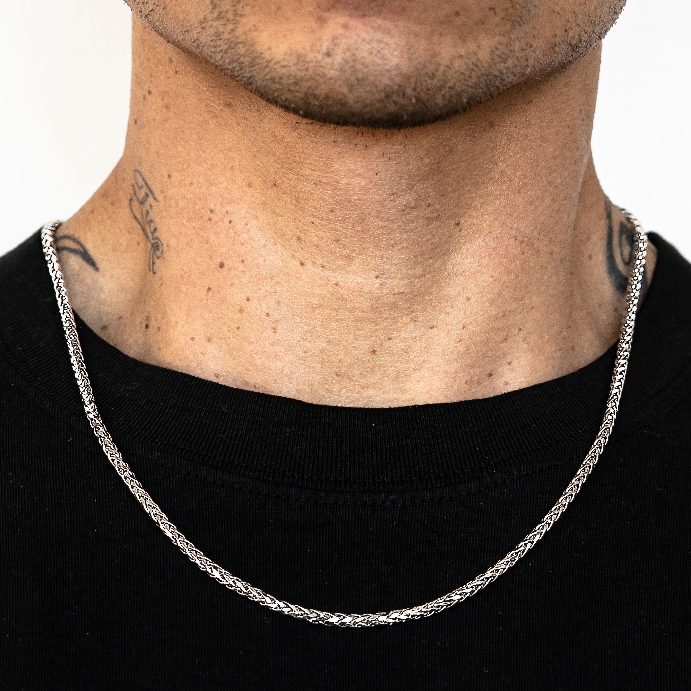 frank and easy 福 necklace k10-