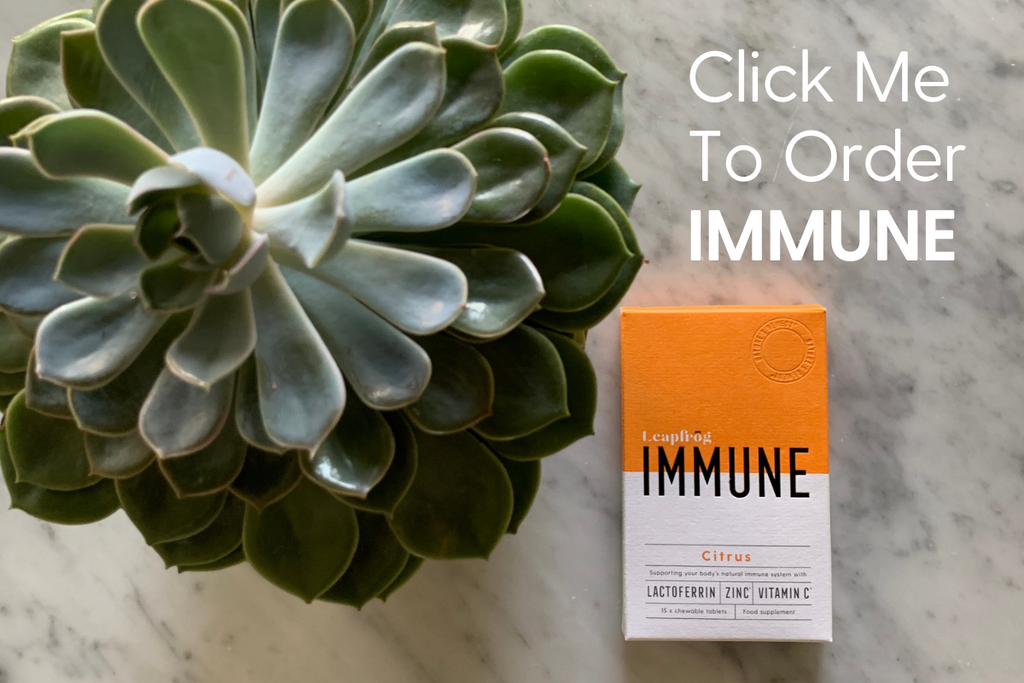 Leapfrog IMMUNE immunity supplements with Lactoferrin