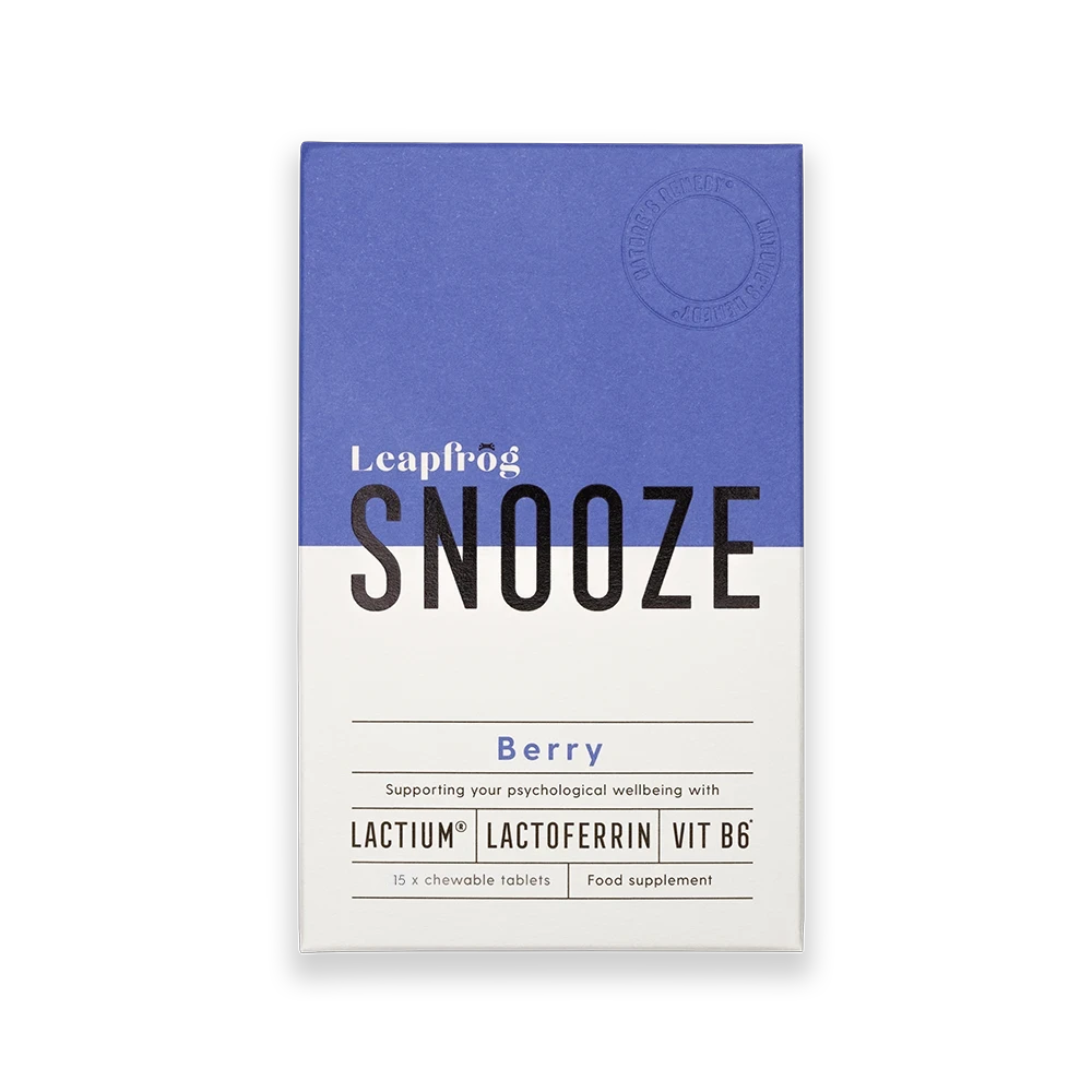 SNOOZE  :  Lactium® + Lactoferrin + Vitamin B6 - Leapfrog Remedies product image