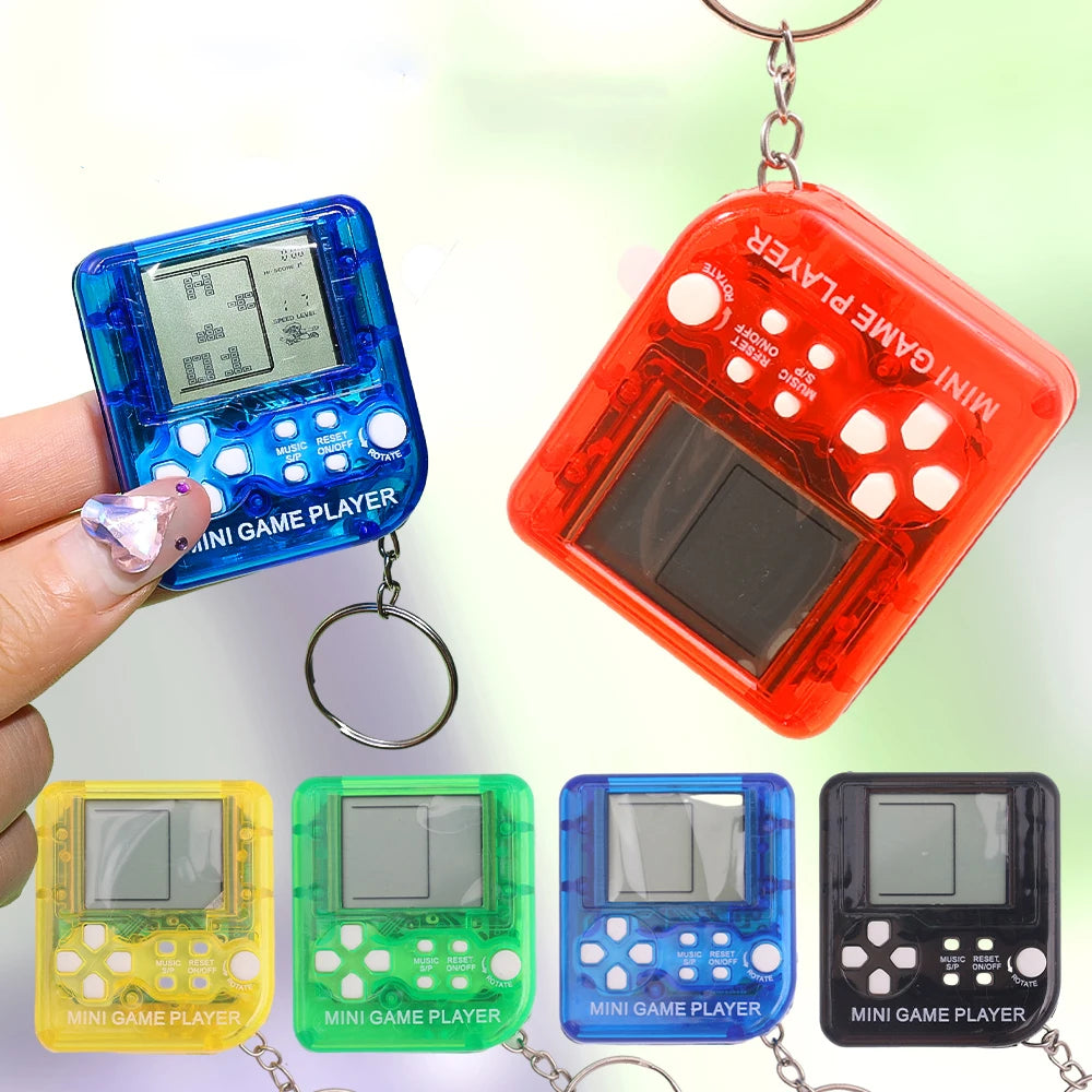 Mini Pocket Classic Video Game Keychain
