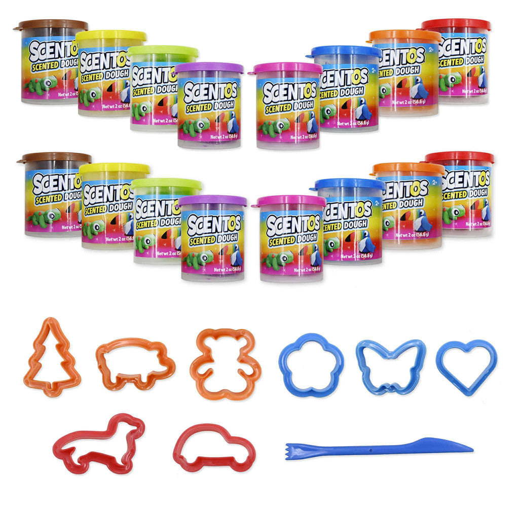 Scentos Scented Confetti Slime 4 Pack Set