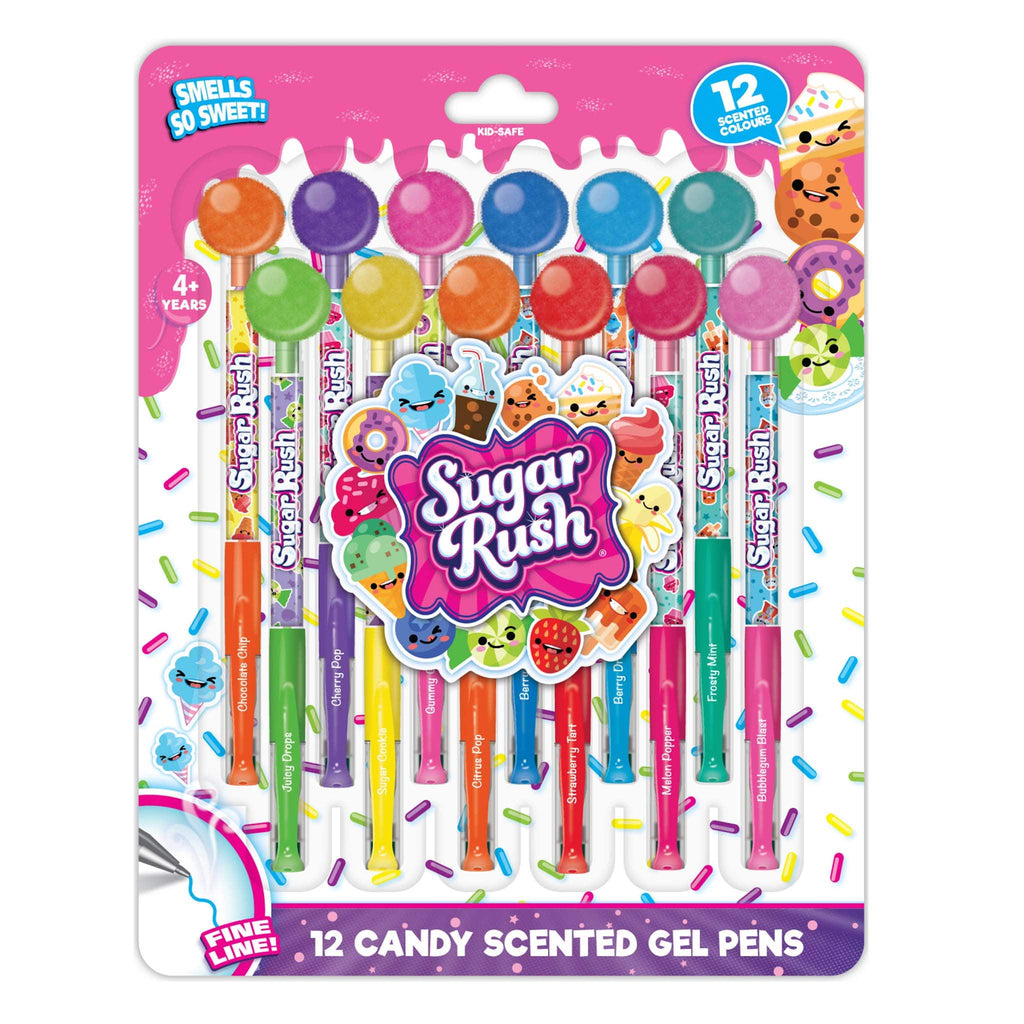 Scentos Sugar Rush Neon Set of Gel Pens 30pcs - order the best from METRO