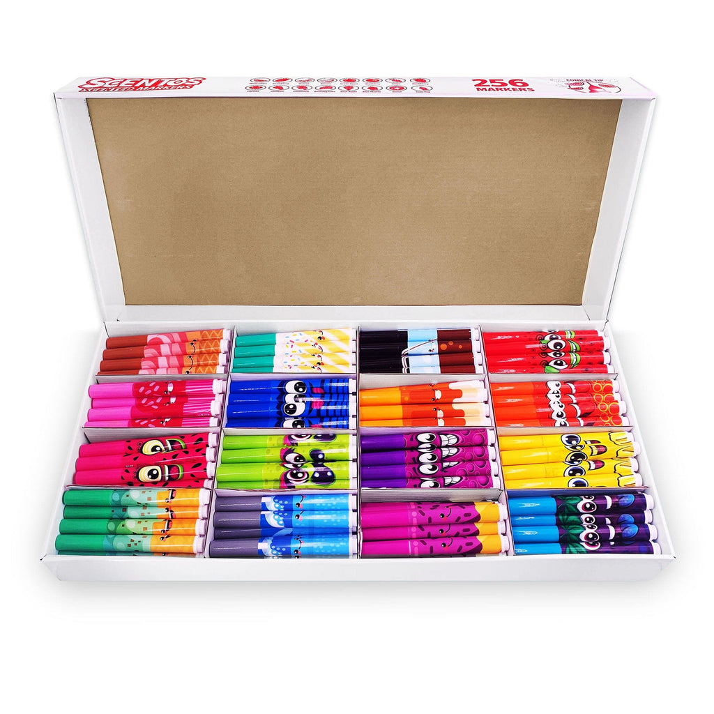 Scentos 10pk Candy Scented Fine Line Markers