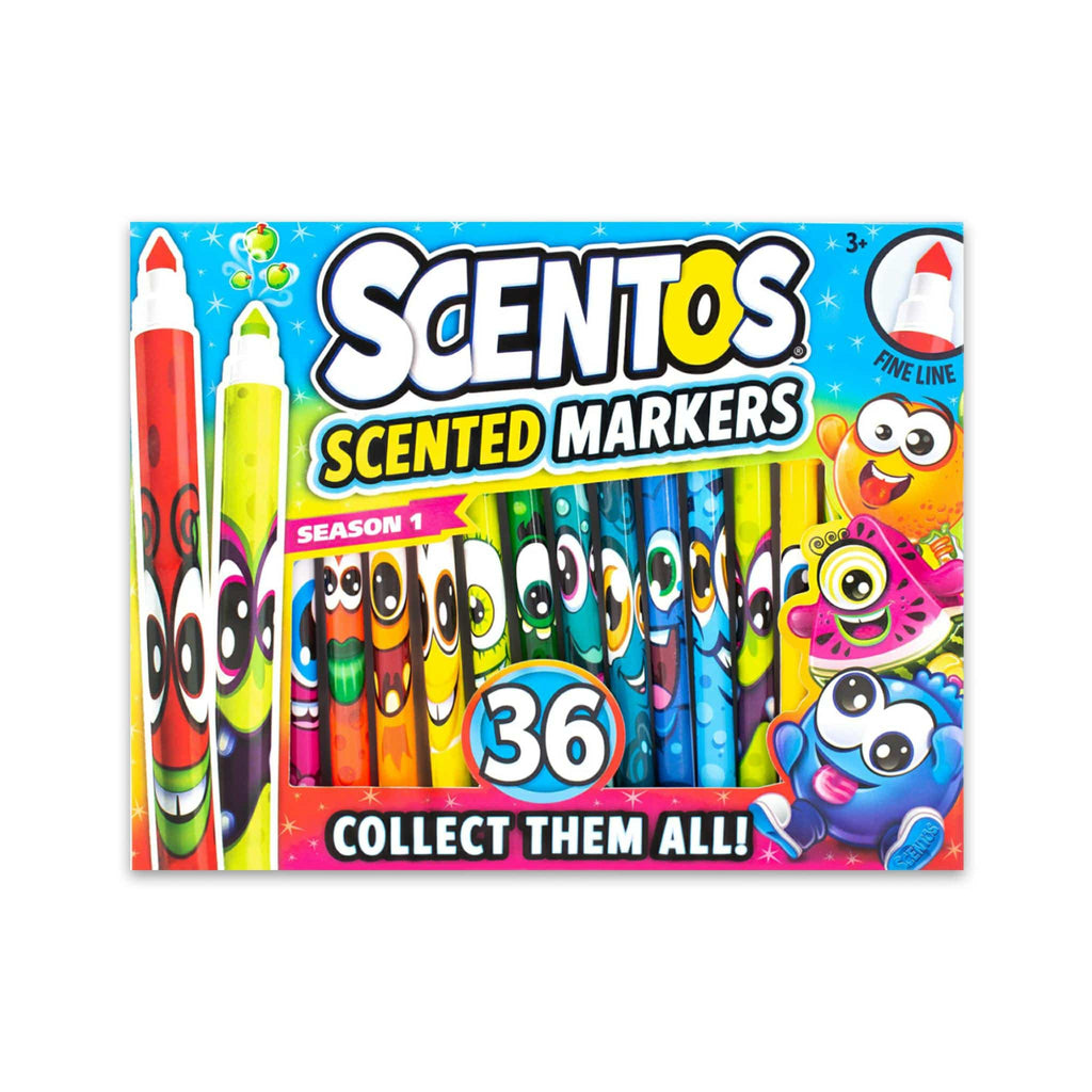 Scentos Scented Fine Line 24 Count Markers