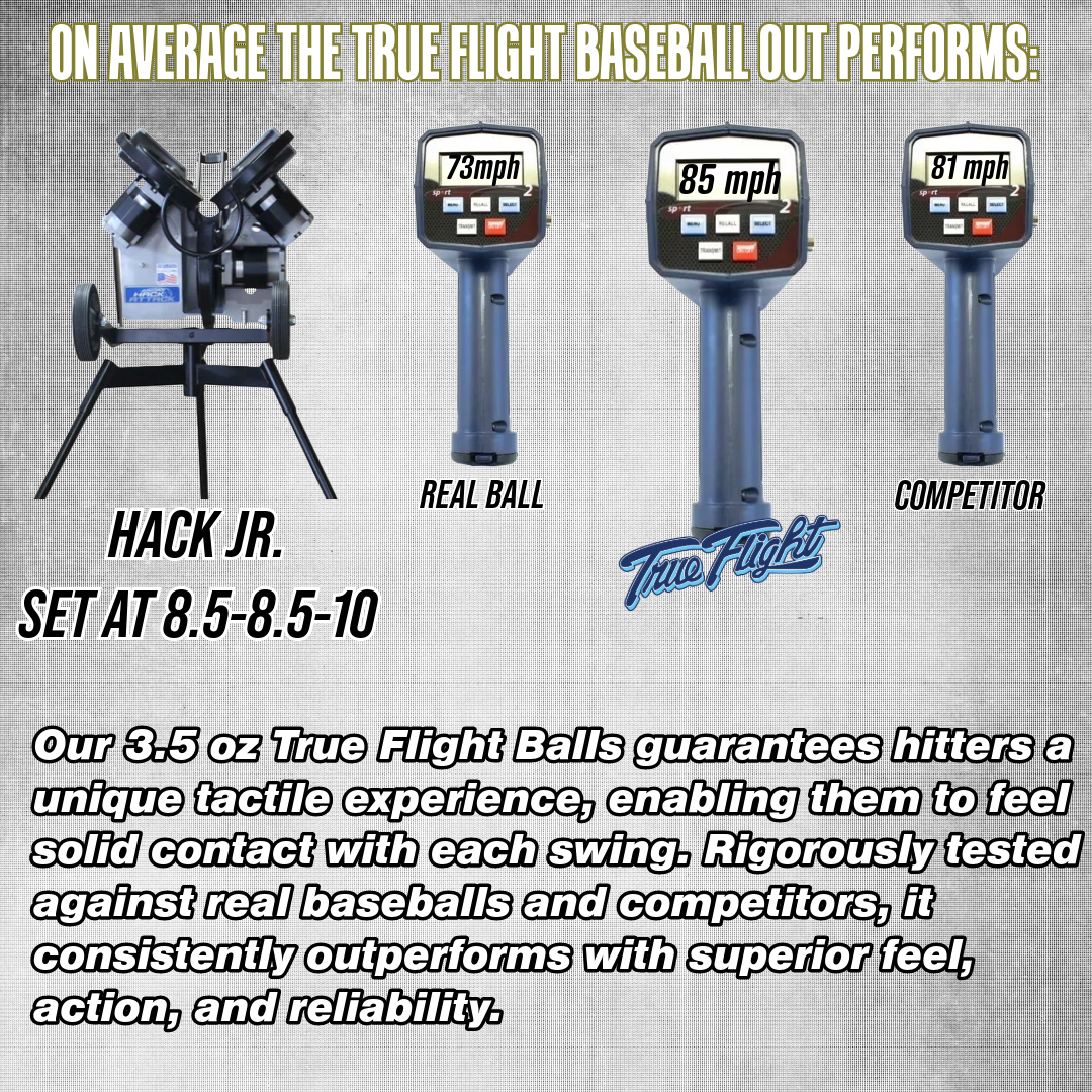 true flight baseballs