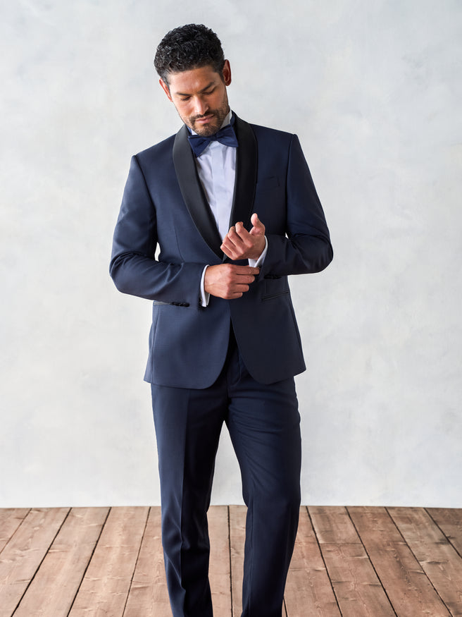 Midnight Shawl Tuxedo | The Black Tux