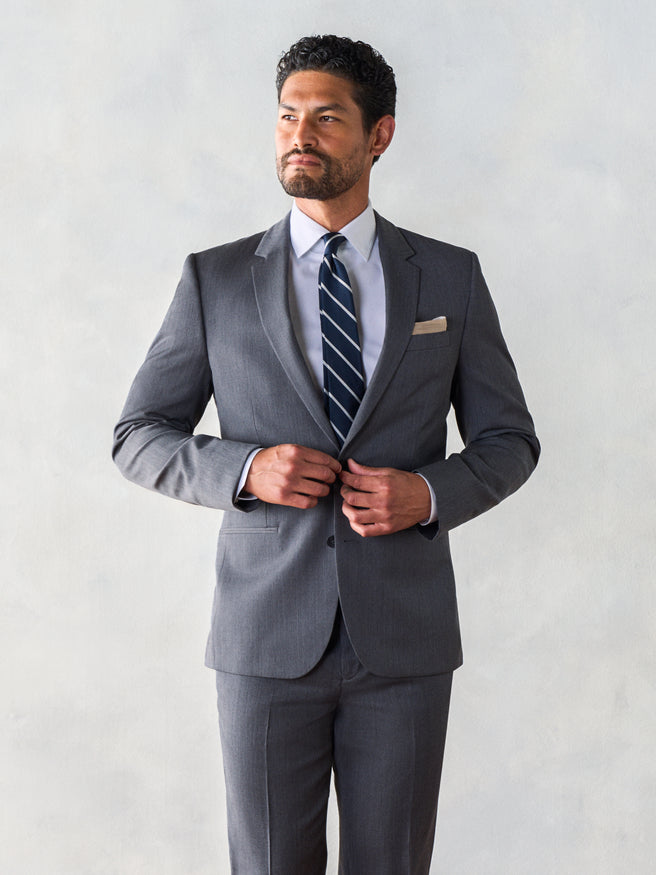 Grey Suit | The Black Tux