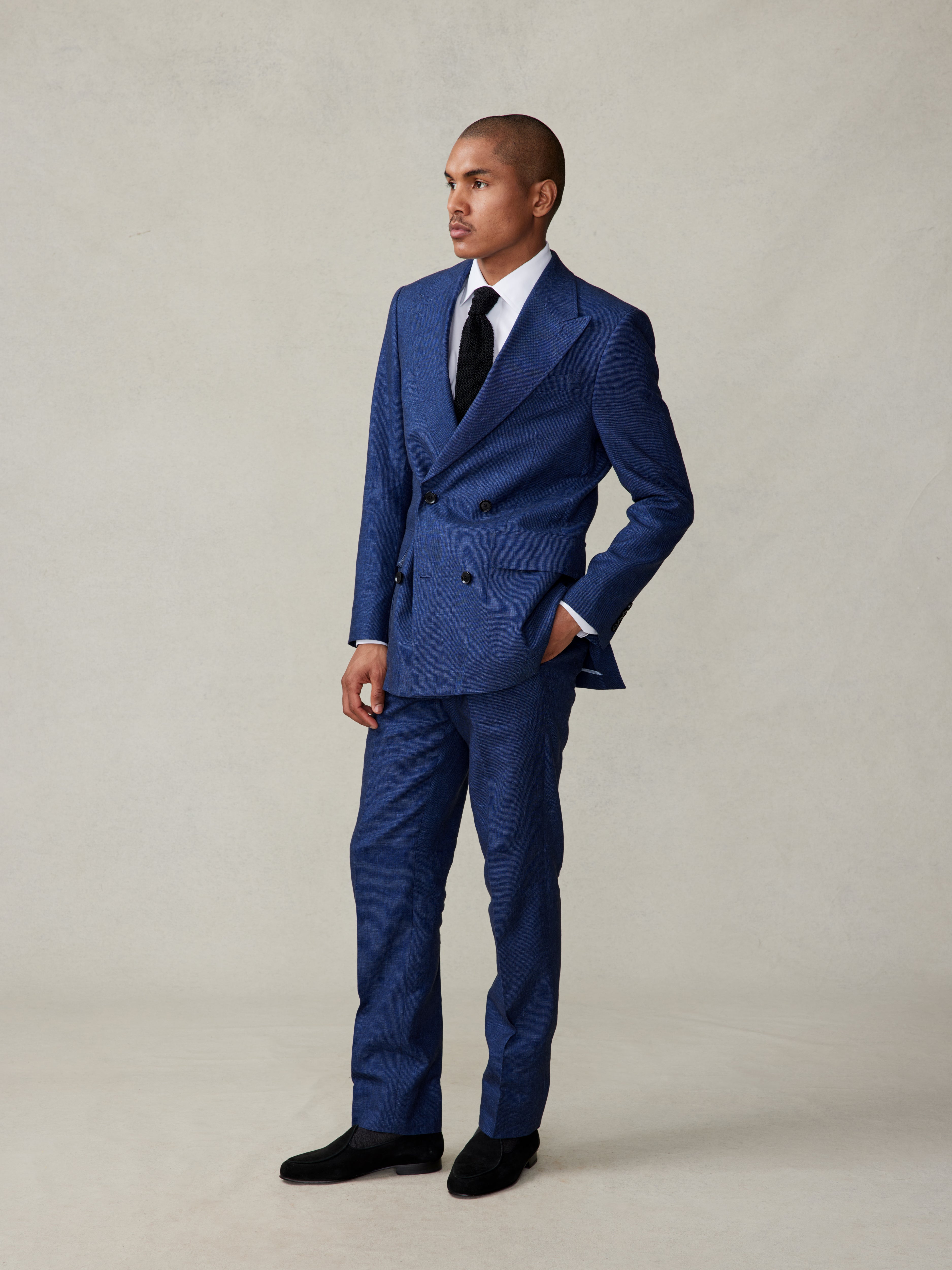 Man wearing recommended Vintage Wedding Attire for men