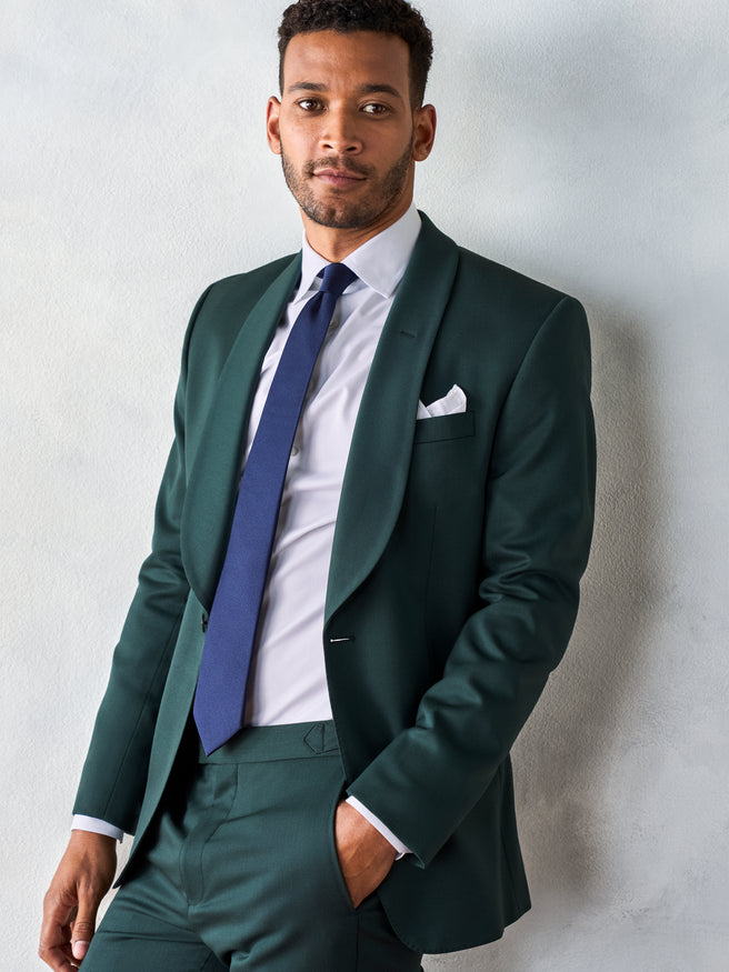 Emerald Shawl Tuxedo | The Black Tux