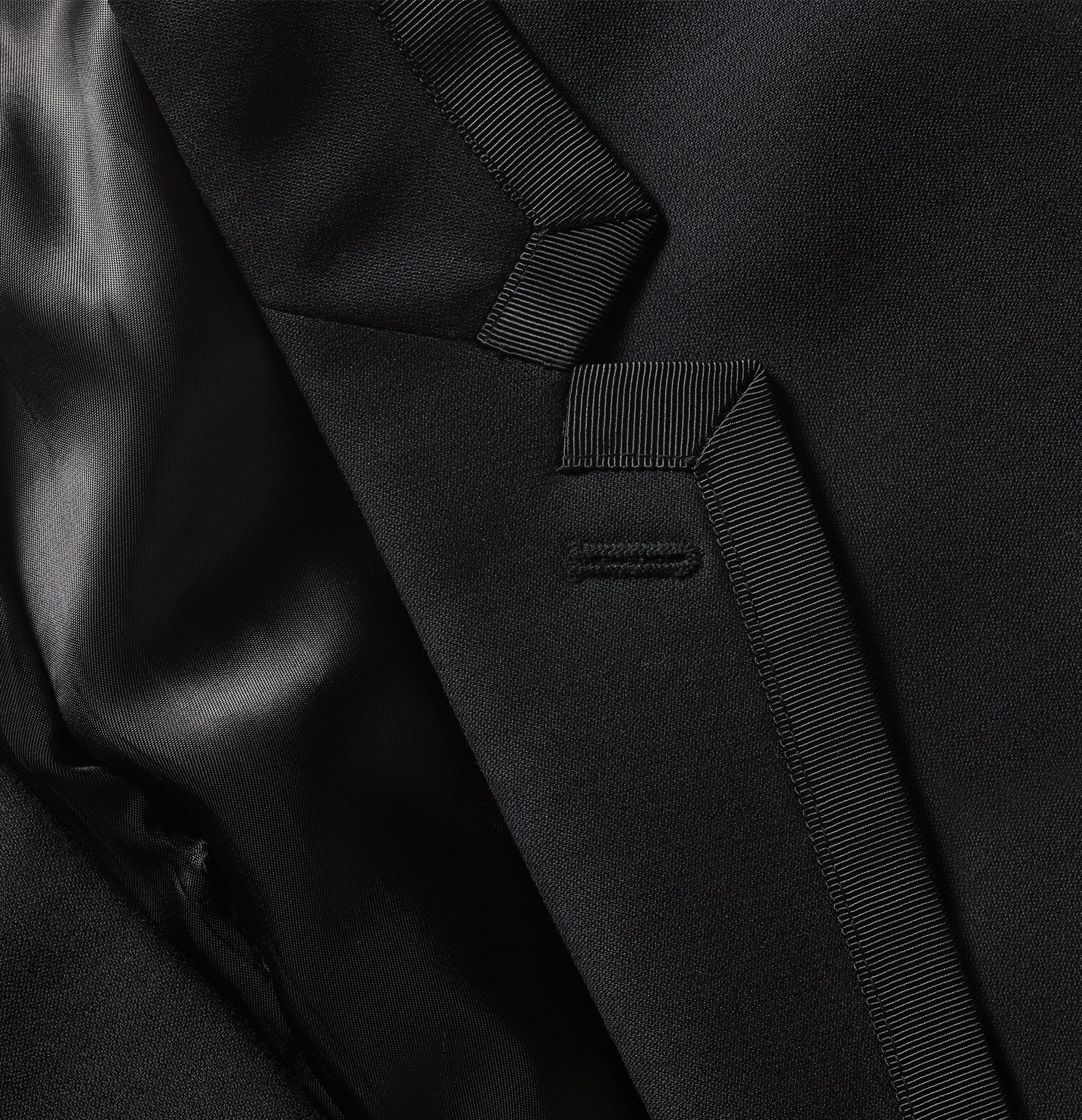 Grosgrain Bound Tuxedo | The Black Tux