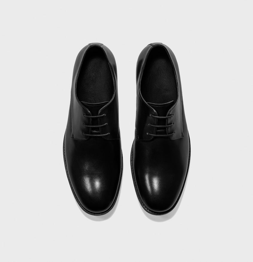 Black Leather Shoes | The Black Tux