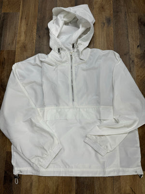Penny White Half Zip Pullover - Corner Outpost