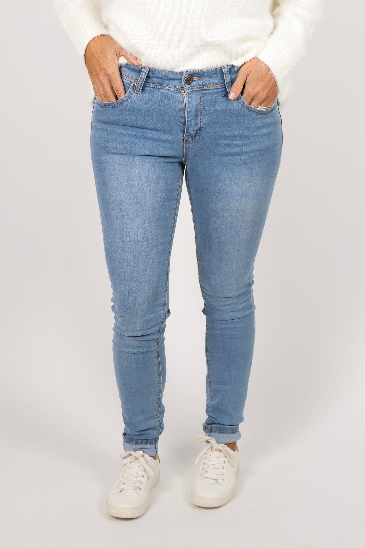 My Fit Stretch Denim Jeans in Light – Four Love Fashion
