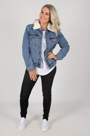 denim zara jacket