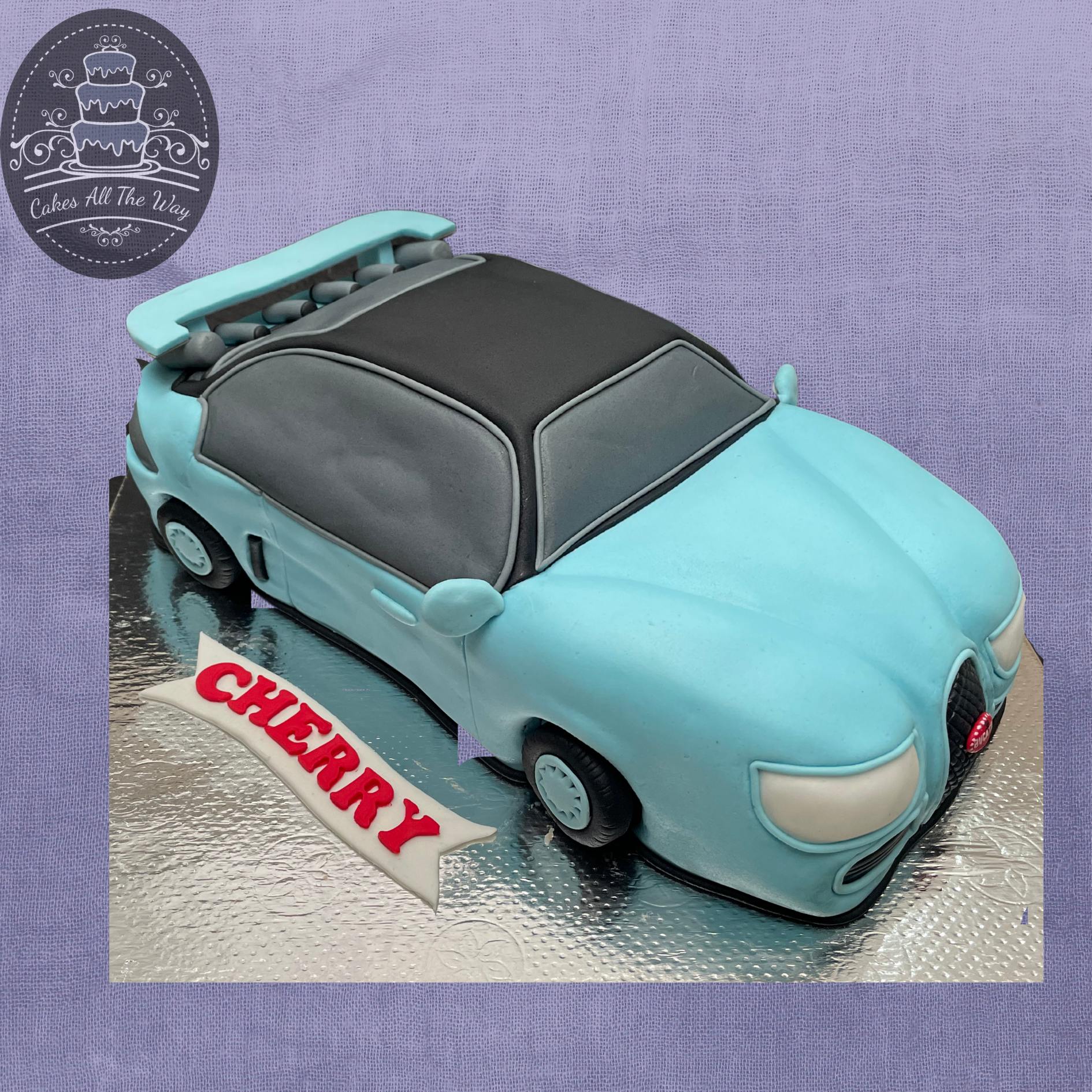 Car Theme Cake