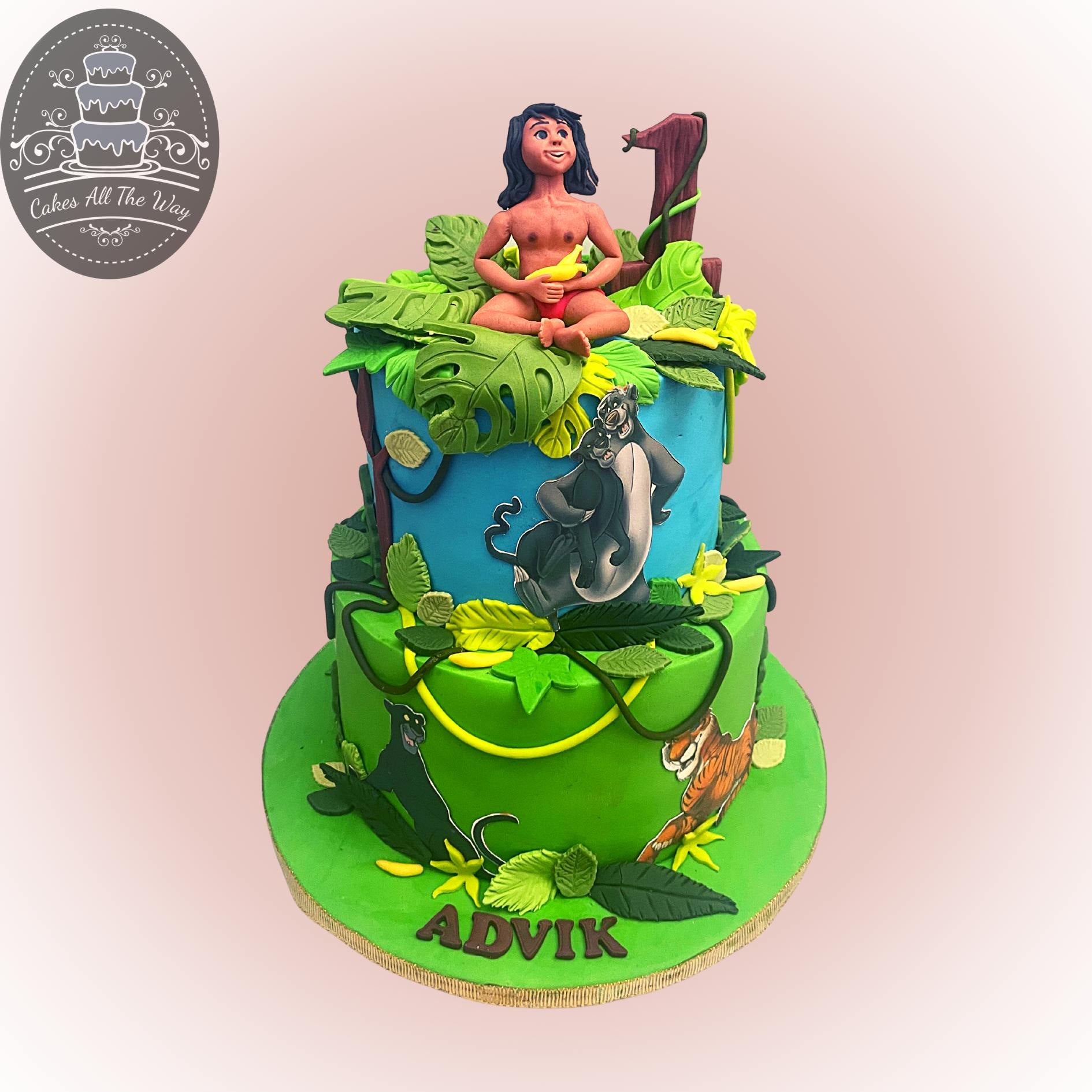 Mowgli Cake at Rs 4320/piece | Theme Cake in Kolkata | ID: 19819876548