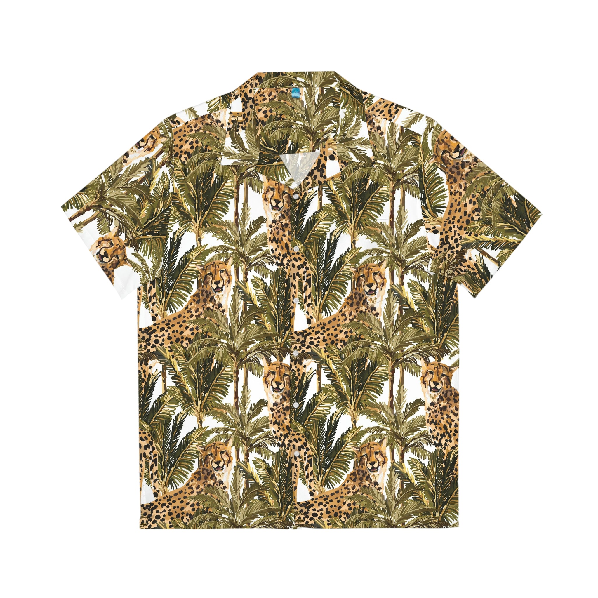 MEDI FULL CHEETAH ALOHA SHIRT-