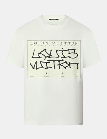 LV FLOWER TAPESTRY PRINT T-SHIRT – billionaireboulevard