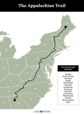 Appalachian Trail Map