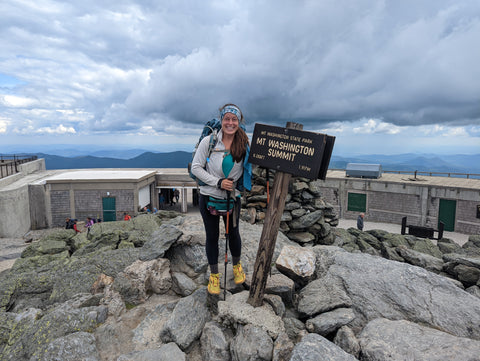 Backpacking clothing layers on the Appalachian Trail