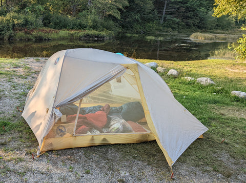 Backpacking tent thru-hiking the Appalachian Trail
