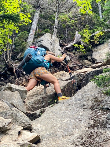 Steep terrain in Maine