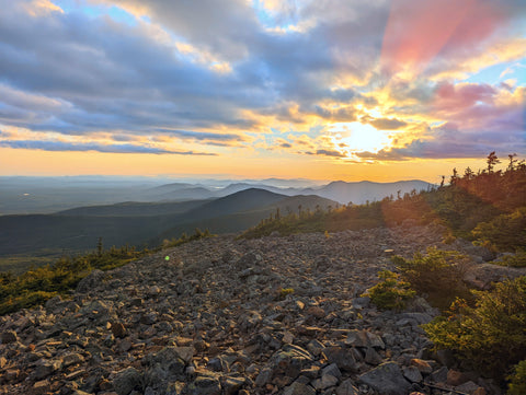 Sunset on White Cap Mountain