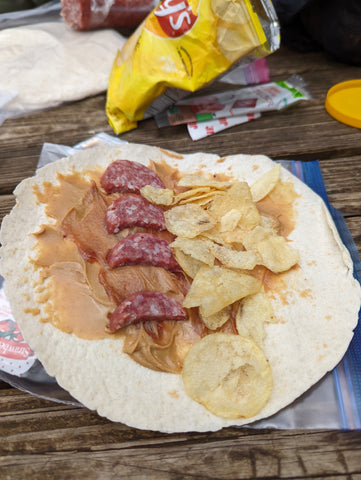 Thru-hiker food on the Appalachian Trail