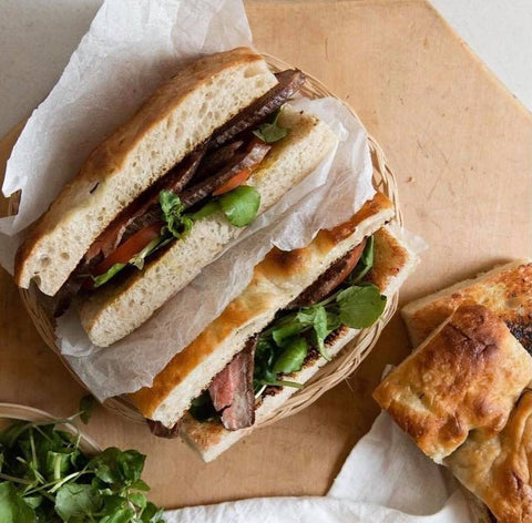 Baker Tom Focaccia Sandwhich