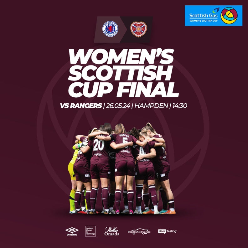 Women’s Scottish Cup Final tickets on sale now – Hearts