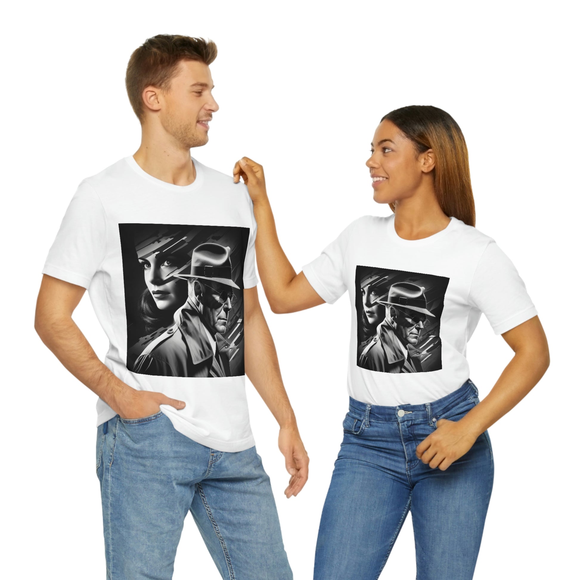 Film Noir 100% Cotton Women T-Shirts - Cool Unisex Jersey Short – TCAS